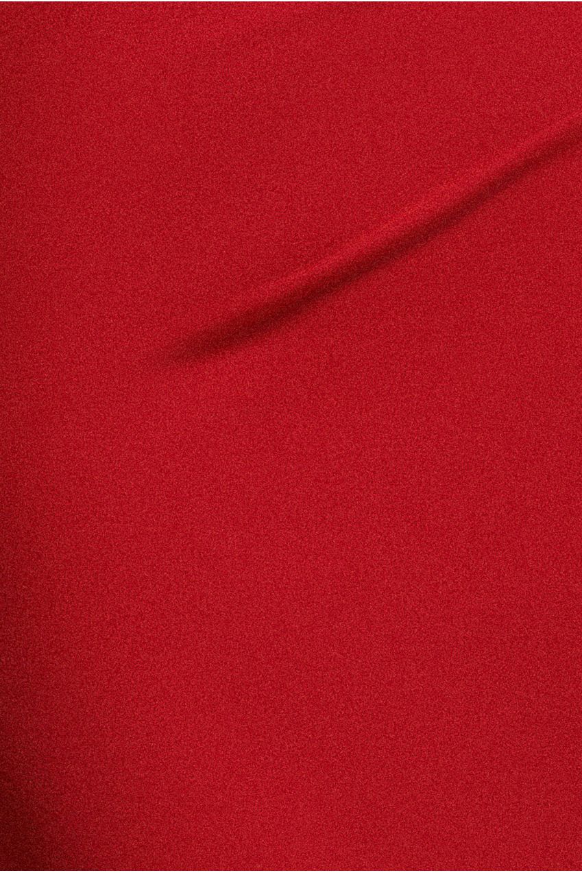 Red Off-Shoulder Draped Sleeve Maxi Dress DR3259